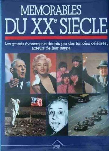 Mémorables du XXe siècle - Jean-François Colosimo