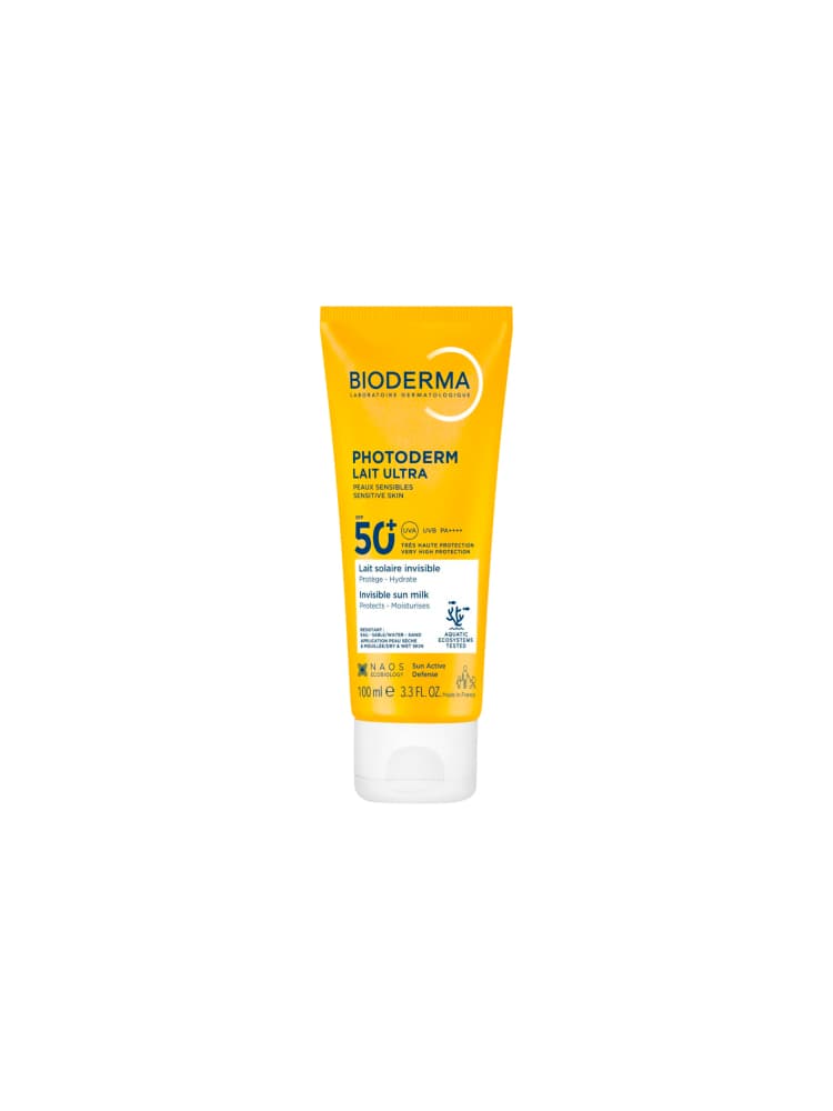 Bioderma Photoderm Lait Ultra Sans Parfum SPF50+ Peaux Sensibles 100 ml