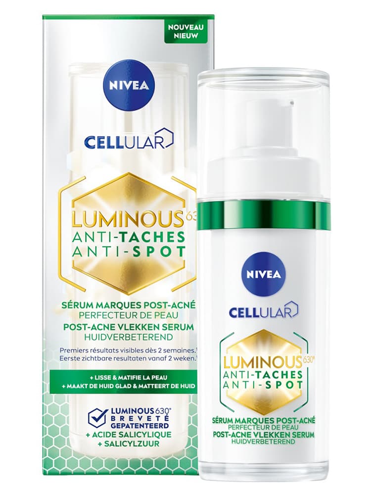 Nivea Cellular Luminous630 Sérum Marques Post-Acné Perfecteur de Peau 30 ml