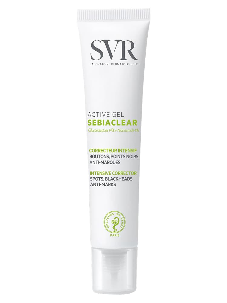 Laboratoire Svr Sebiaclear Active Gel _ Correcteur Intensif Boutons Points Noirs Anti-Marques 40 ml _
