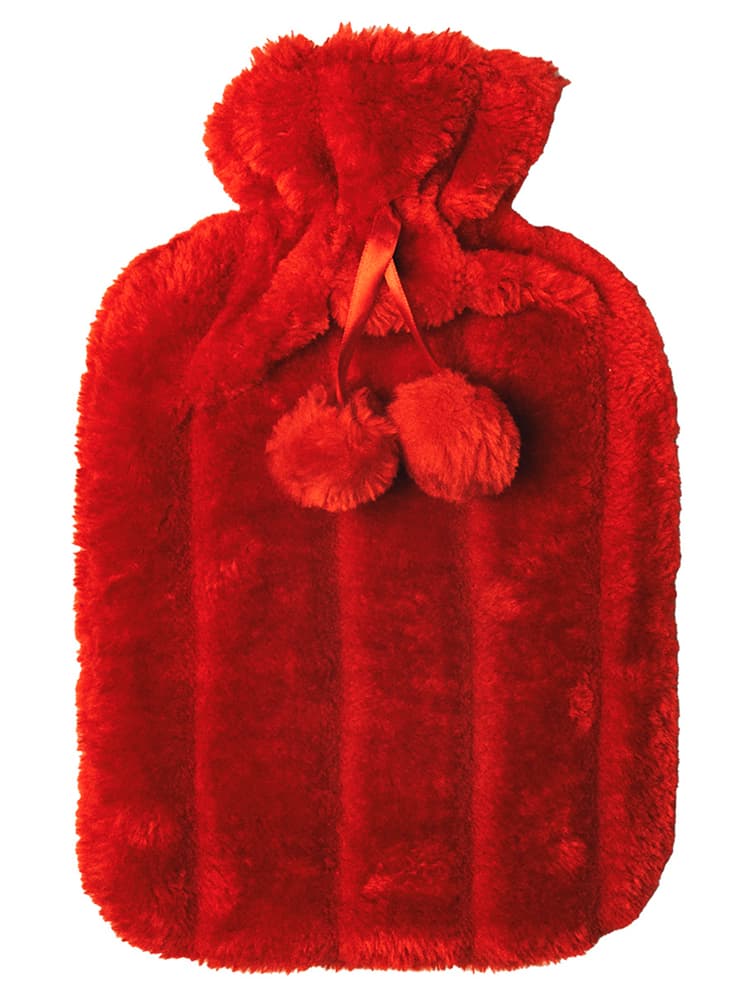 Ma Petite Bouillotte Classique Polaire - Couleur : Rouge